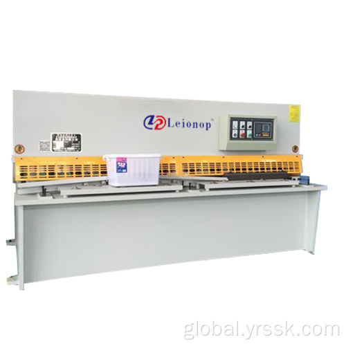 China Brake And Shear Qc12y Hydraulic Shears Machine 2500 X 10 With E21s Controller Hydraulic Shears Manufactory